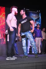 Shamus & John Abraham at WWE Live India in Inorbit Mall on 22nd Oct 2016
